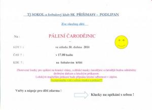 PÁLENÍ ČARODĚJNIC