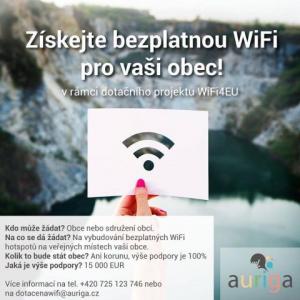 Bezplatná WiFi pro naši obec